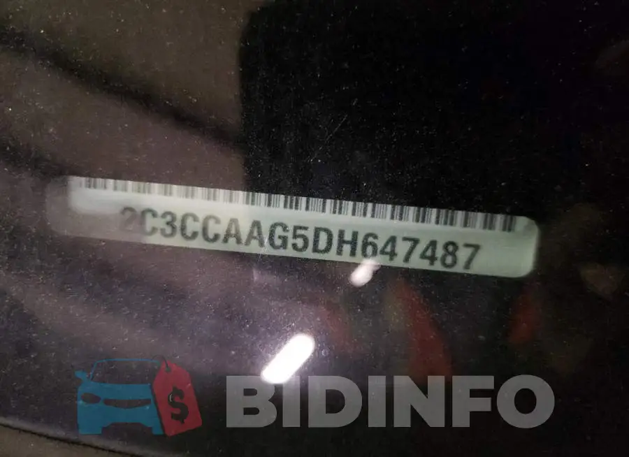 2C3CCAAG5DH647487 Photo# 12