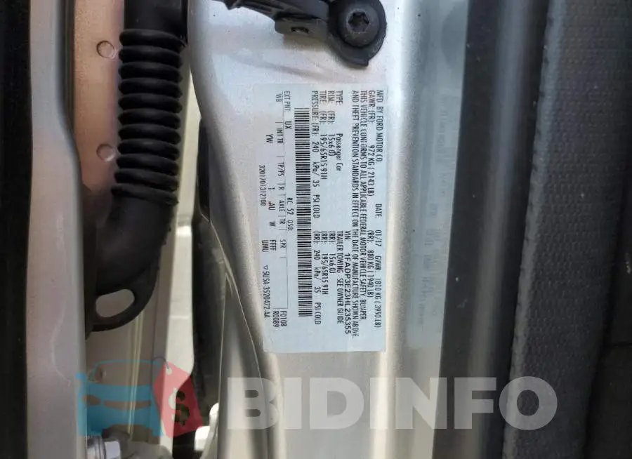 1FADP3E23HL235355 Photo# 10