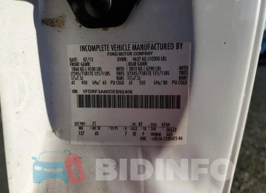 1FDRF3A60DEB92406 Photo# 12