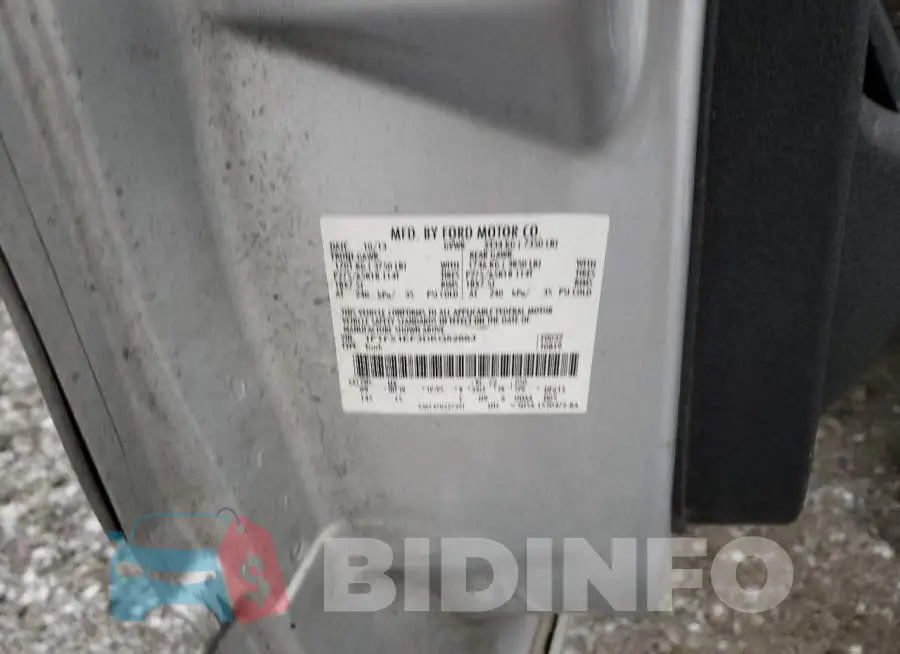 1FTFX1EF3DKG52663 Photo# 12