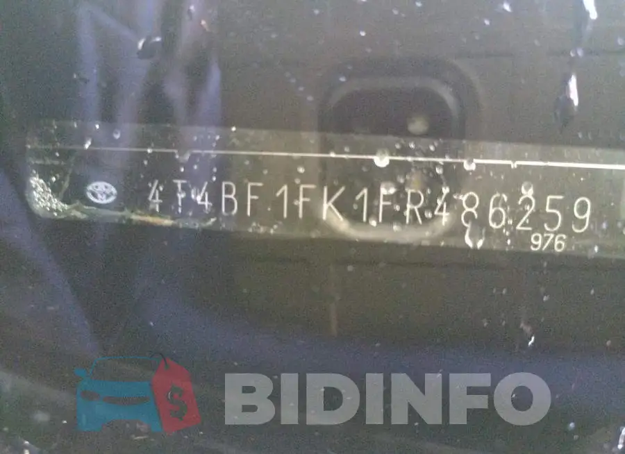 4T4BF1FK1FR486259 Photo# 12