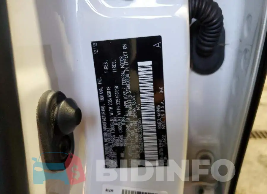 5TDGZRAH8LS002061 Photo# 13