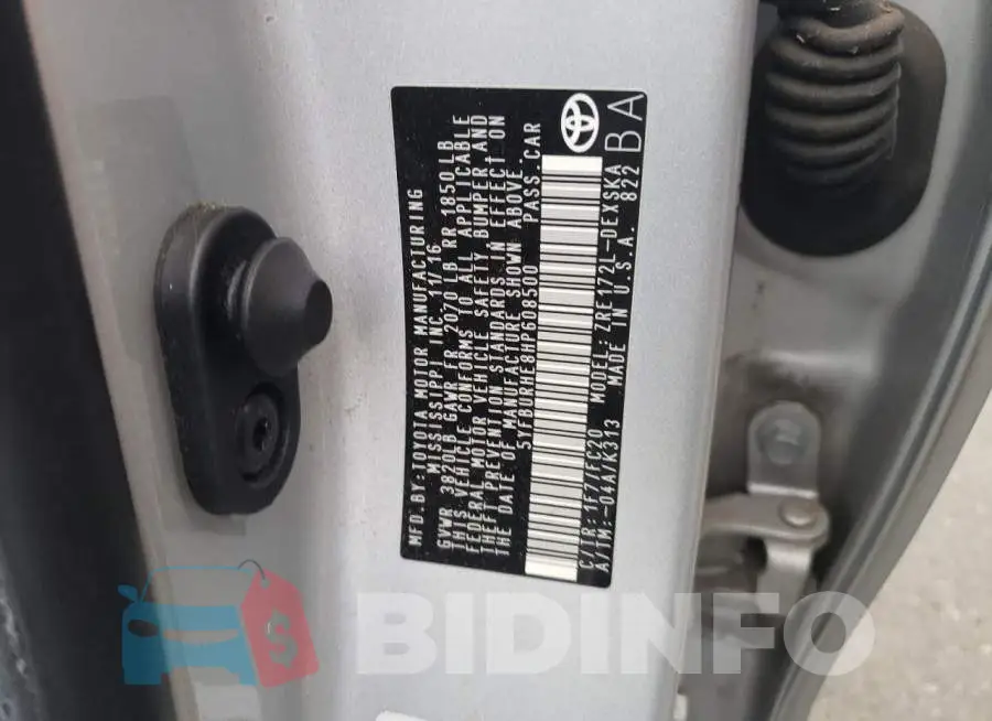 5YFBURHE8HP608500 Photo# 13