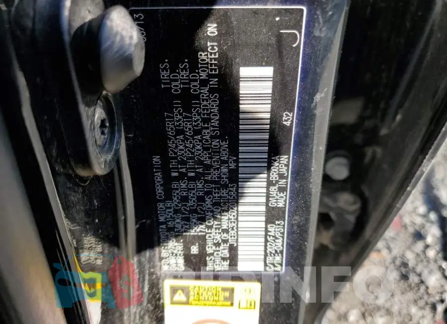 JTEBC3EH5D2015843 Photo# 10