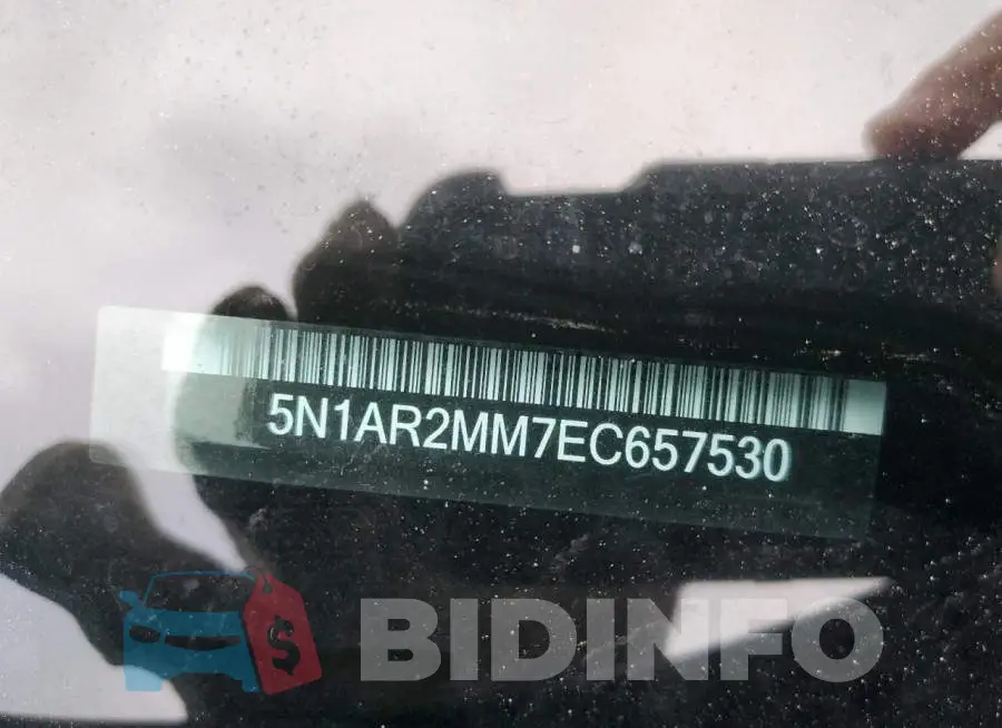 5N1AR2MM7EC657530 Photo# 13