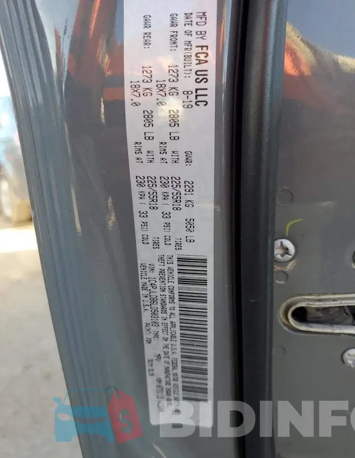 1C4PJLDB6LD503103 Photo# 13