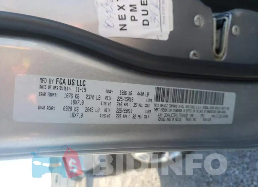 3C4NJCCB1LT154452 Photo# 13