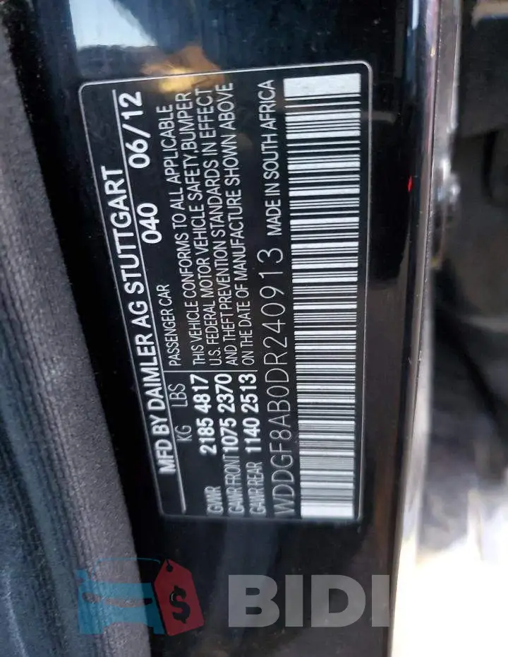 WDDGF8AB0DR240913 Photo# 12