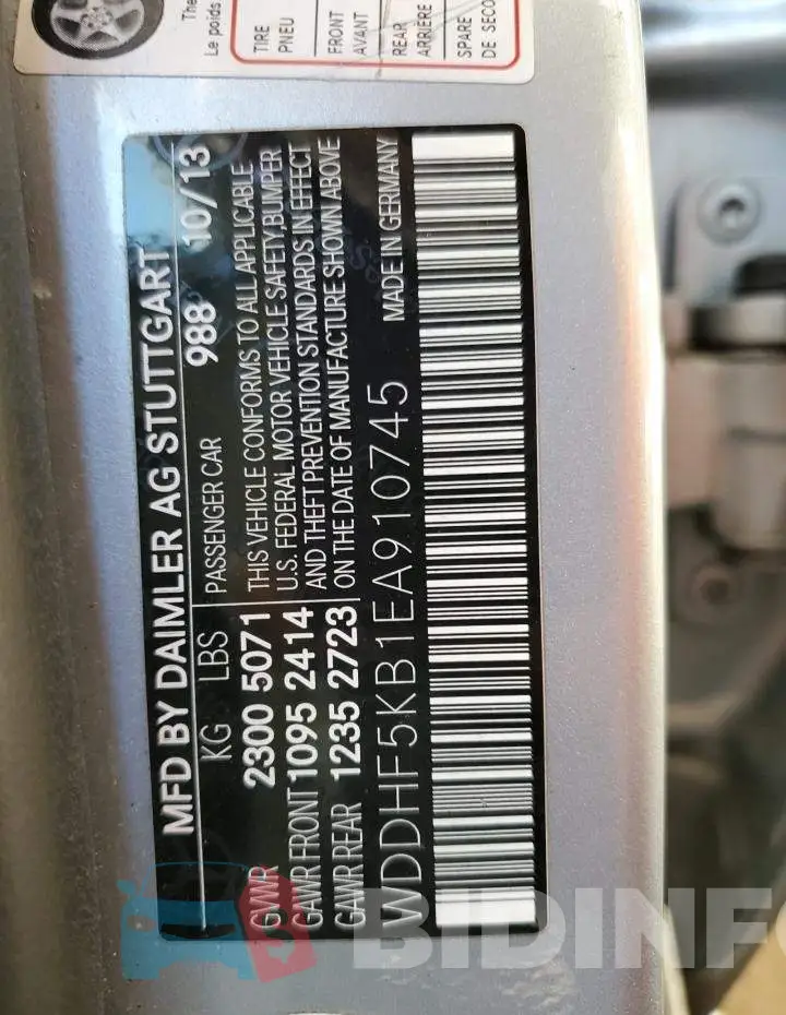 WDDHF5KB1EA910745 Photo# 10