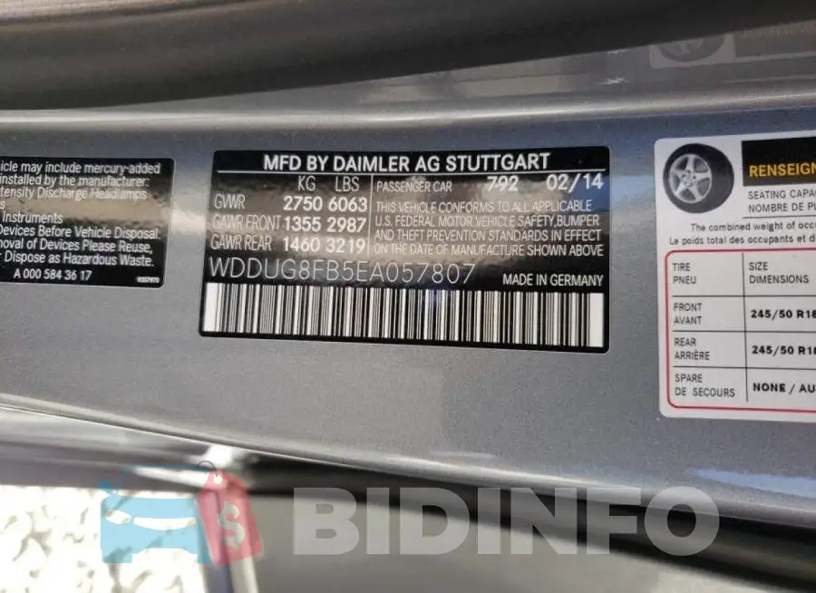 WDDUG8FB5EA057807 Photo# 10