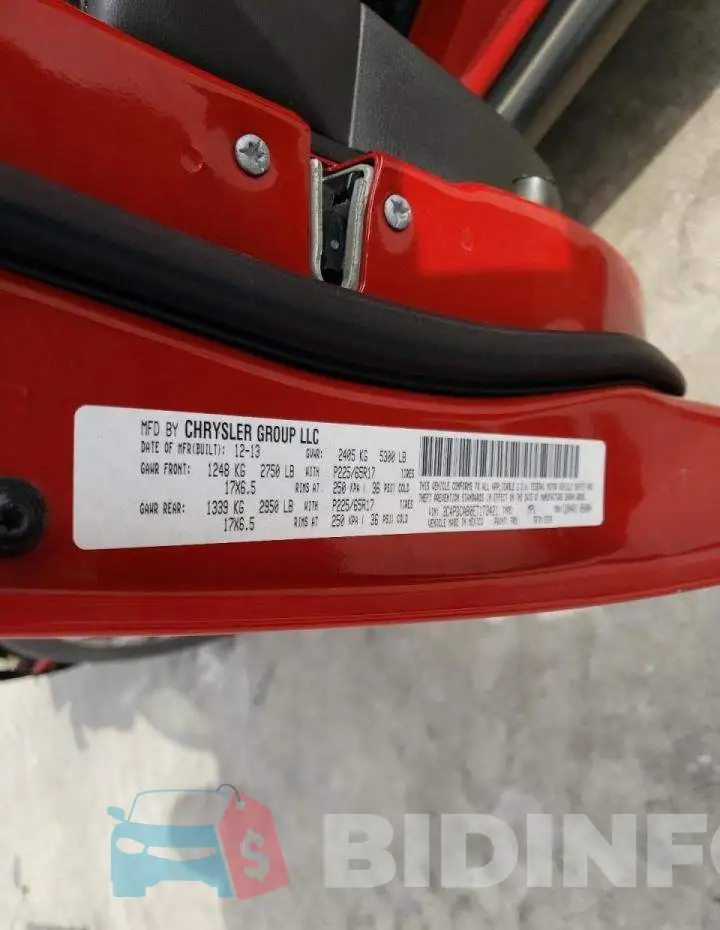 3C4PDCAB0ET173421 Photo# 13