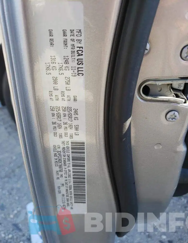 3C4PDCAB2KT868768 Photo# 10