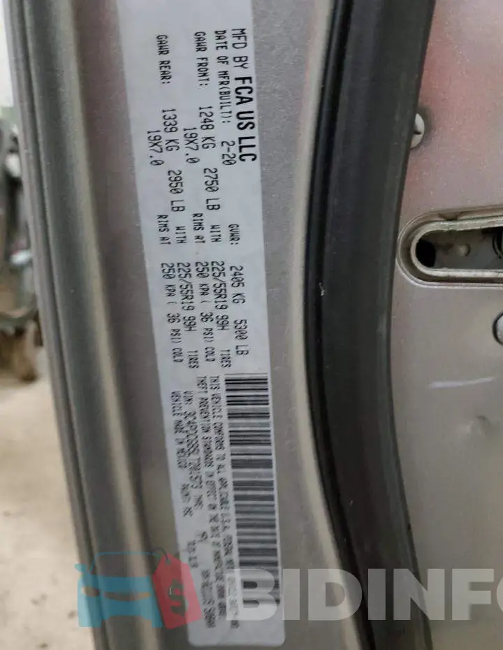 3C4PDCGB5LT201573 Photo# 13