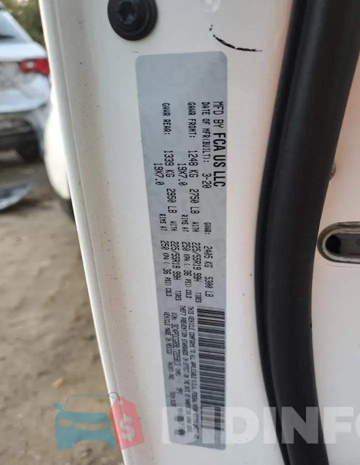 3C4PDCGB9LT225813 Photo# 10