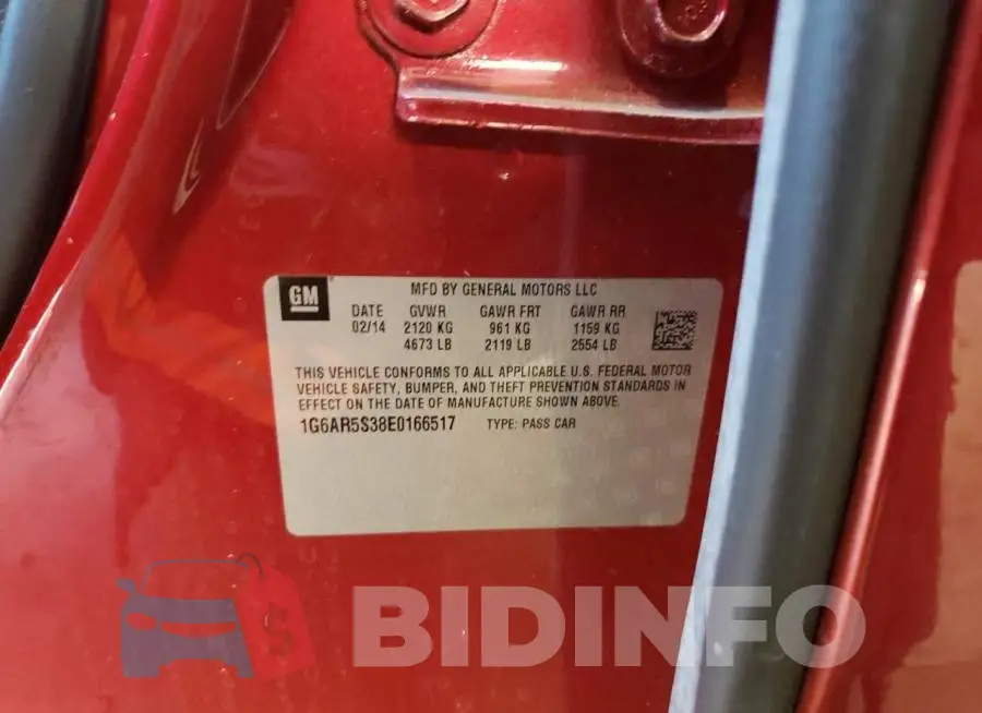 1G6AR5S38E0166517 Photo# 13