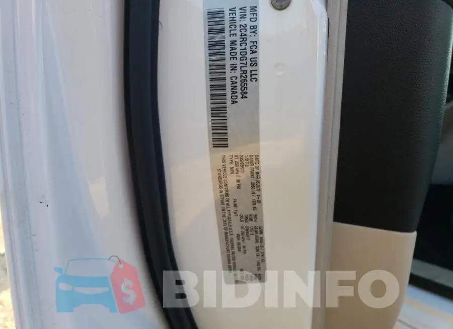 2C4RC1DG7LR265584 Photo# 13