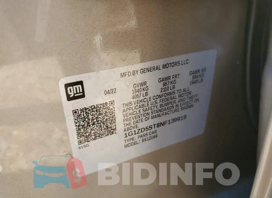 1G1ZD5ST8NF139919 Photo# 10