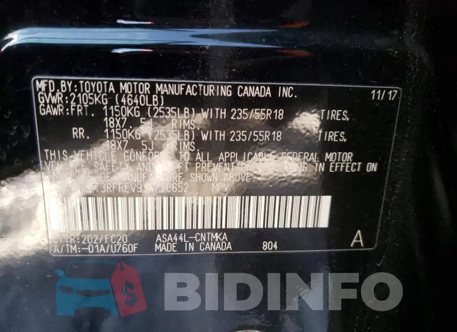 2T3RFREV9JW720652 Photo# 14