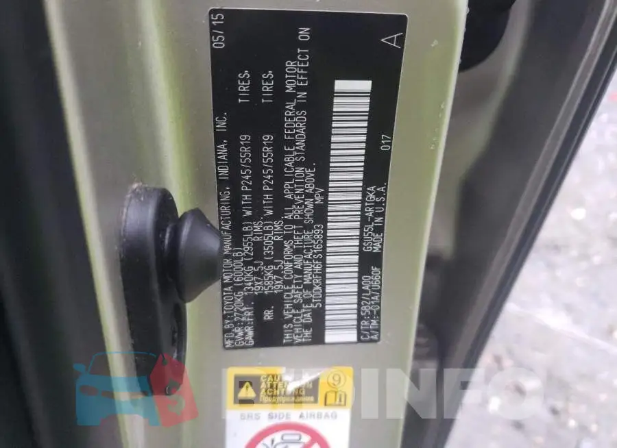 5TDDKRFH6FS165893 Photo# 14