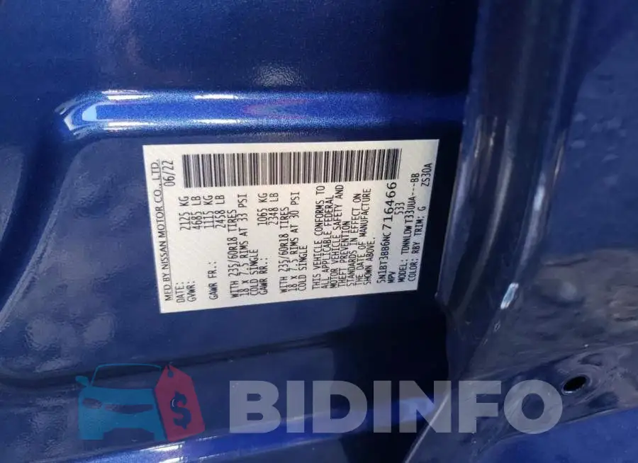 5N1BT3BB6NC716466 Photo# 10