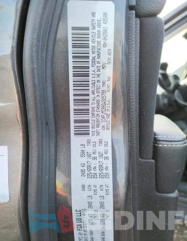 1C4PJMCB9GW325799 Photo# 10