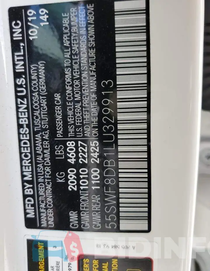 55SWF8DB1LU329913 Photo# 10