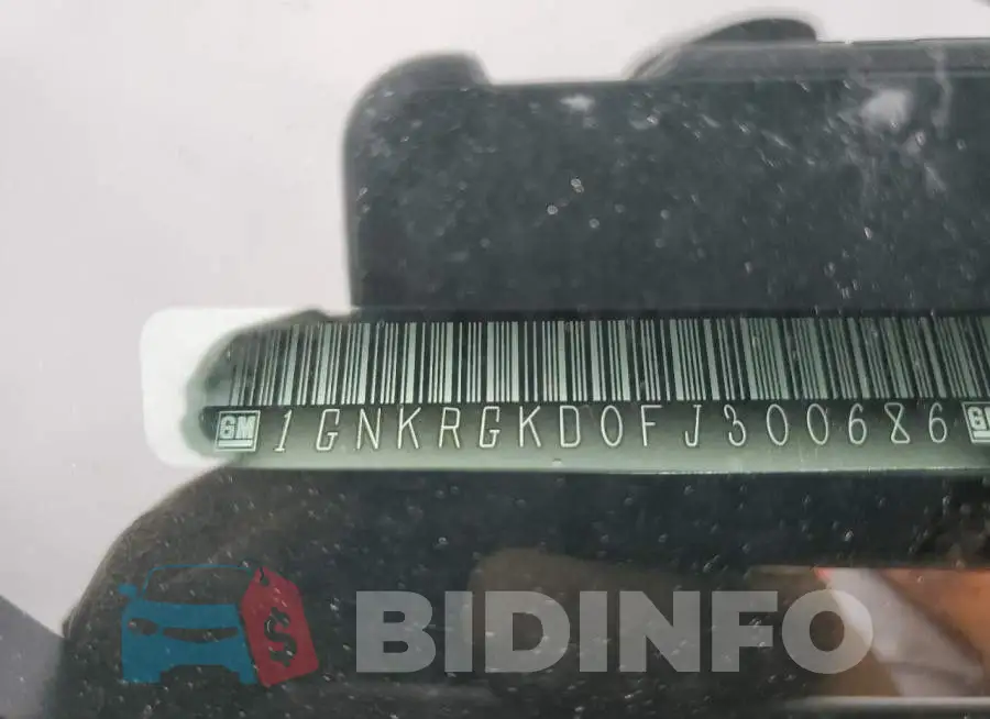 1GNKRGKD0FJ300686 Photo# 13