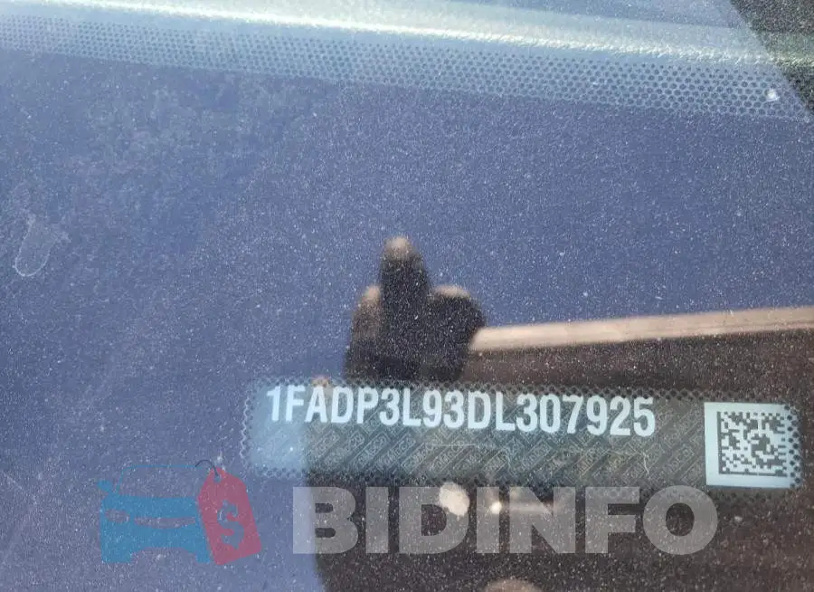 1FADP3L93DL307925 Photo# 13