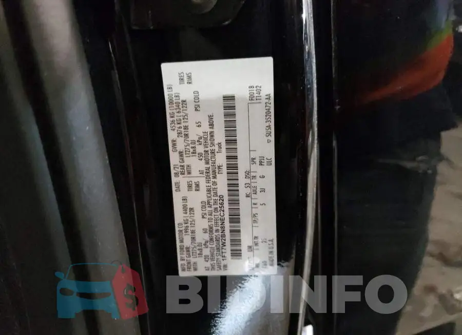 1FT7W2BN8NEC25620 Photo# 10
