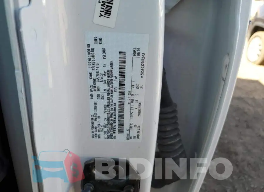 1FTEW1E54LKE88618 Photo# 13