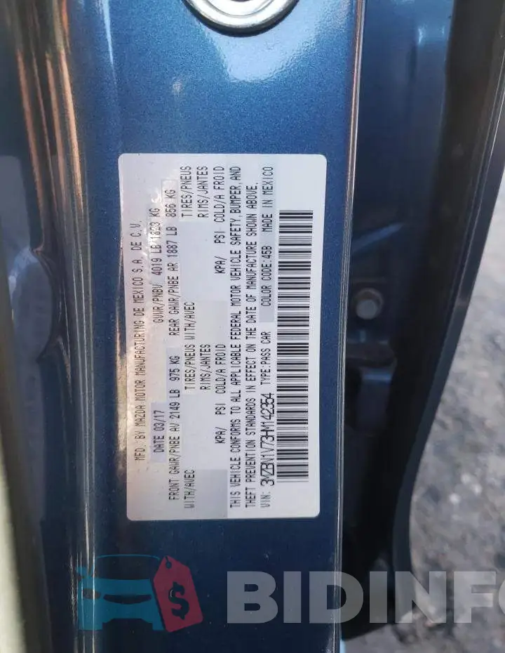 3MZBN1V73HM142354 Photo# 12