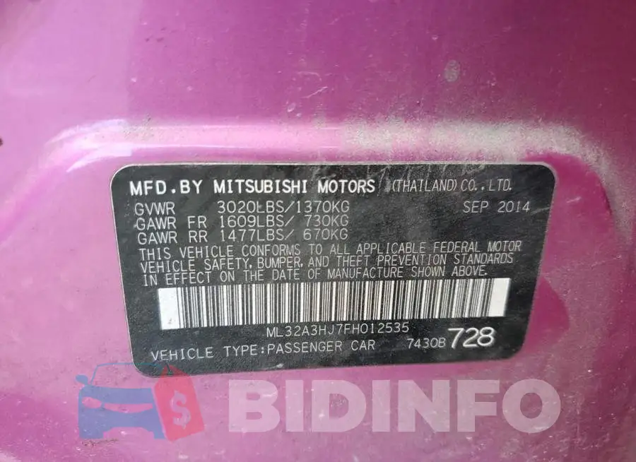 ML32A3HJ7FH012535 Photo# 10