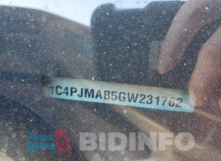 1C4PJMAB5GW231762 Photo# 10