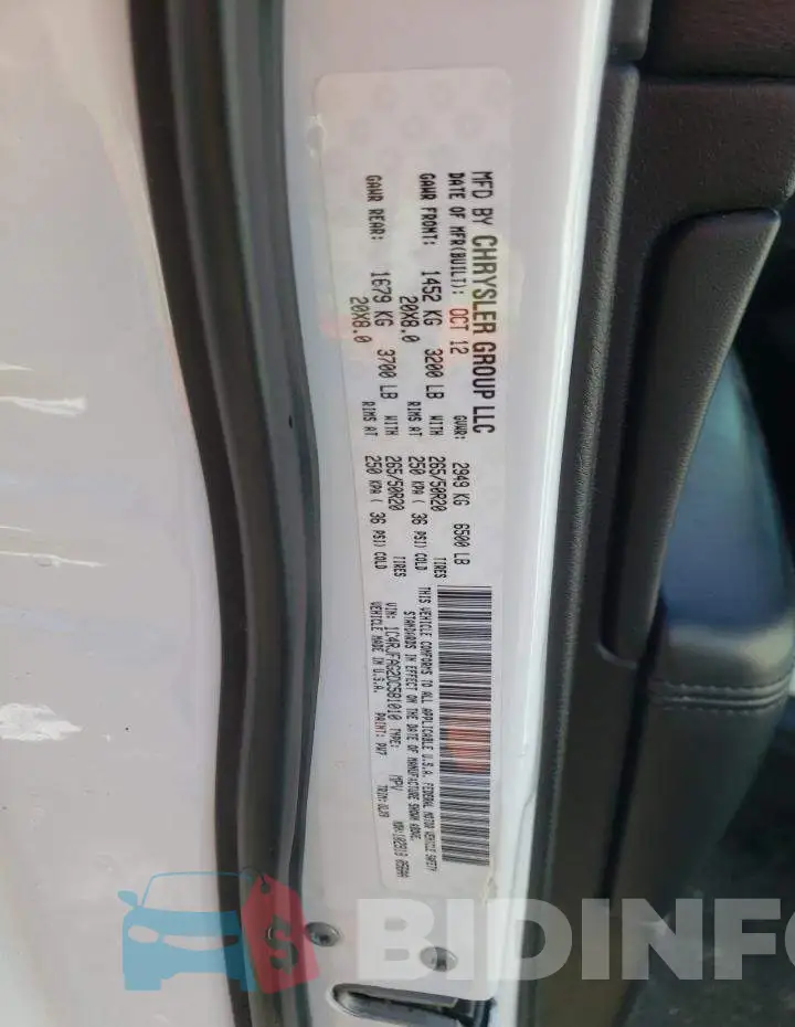 1C4RJFAG2DC581010 Photo# 10