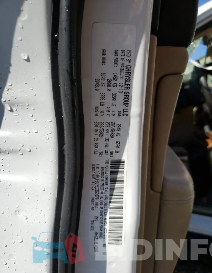 1C4RJFBG7EC363970 Photo# 10