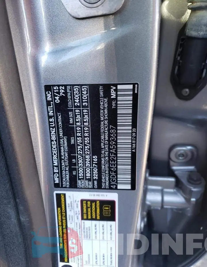 4JGDF6EE2FA593687 Photo# 12