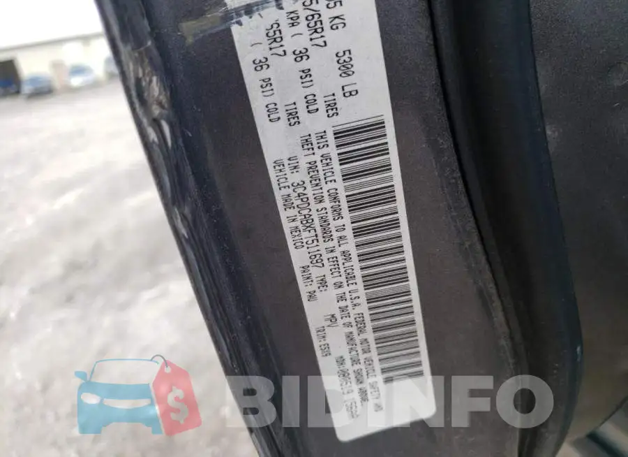3C4PDCABXFT511697 Photo# 10