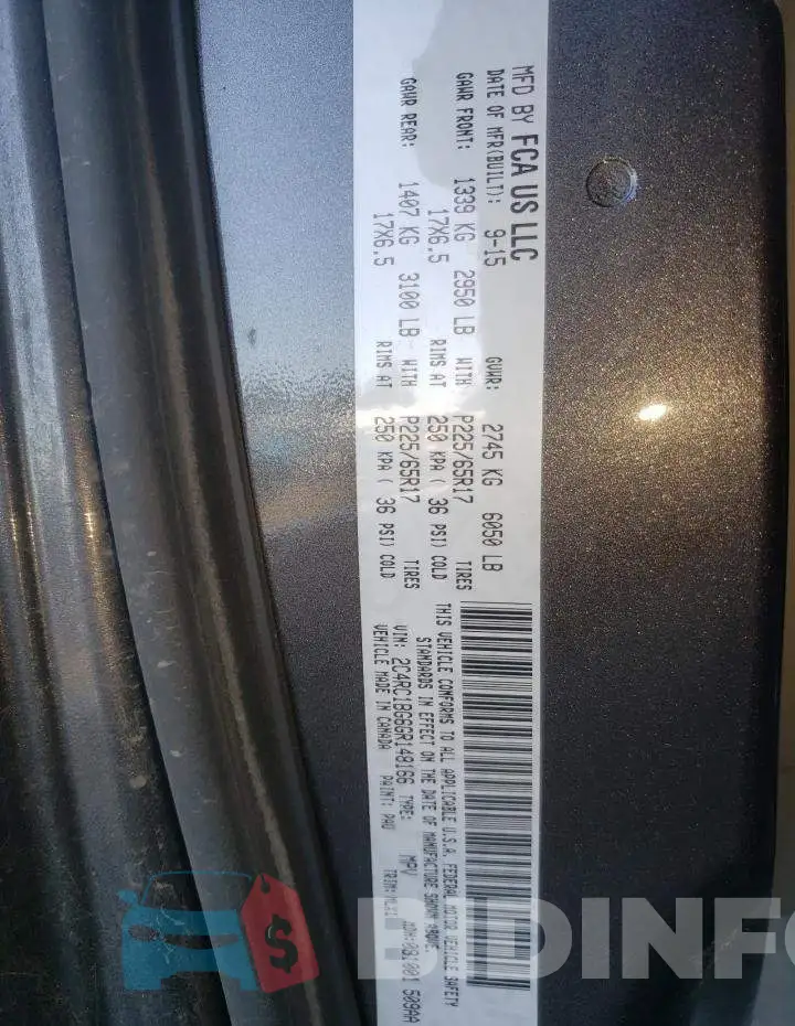 2C4RC1BG6GR148166 Photo# 13