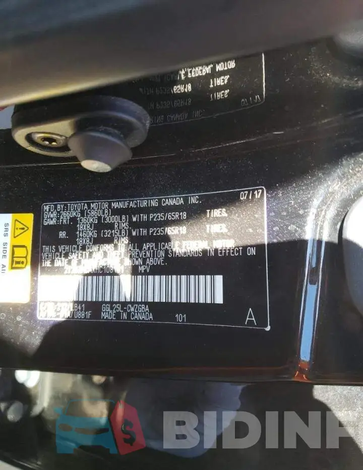 2T2BZMCAXHC108181 Photo# 10
