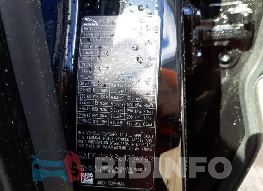 SADFJ2FX8J1Z04783 Photo# 10