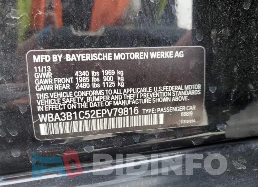 WBA3B1C52EPV79816 Photo# 12