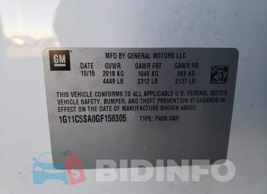 1G11C5SA0GF158305 Photo# 10