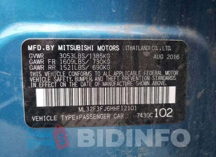ML32F3FJ6HHF12101 Photo# 10