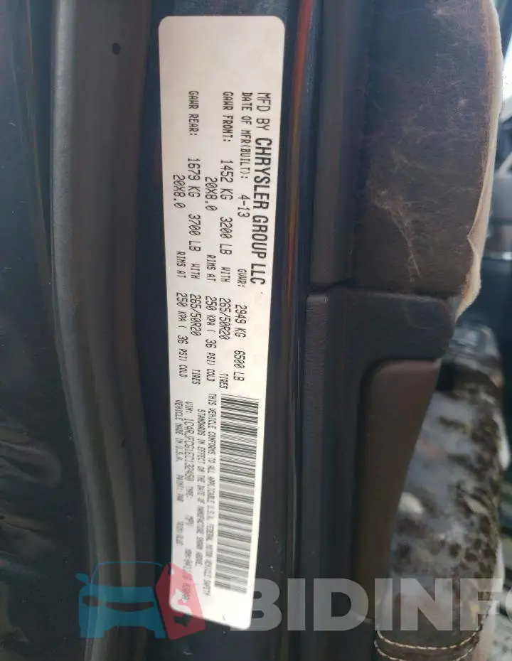 1C4RJFCG1EC132450 Photo# 10