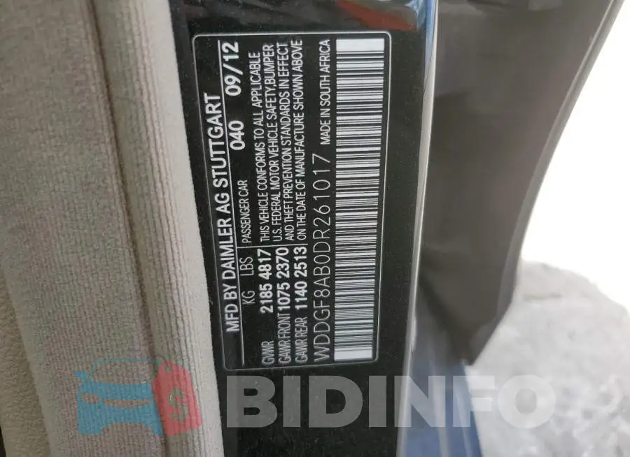 WDDGF8AB0DR261017 Photo# 10