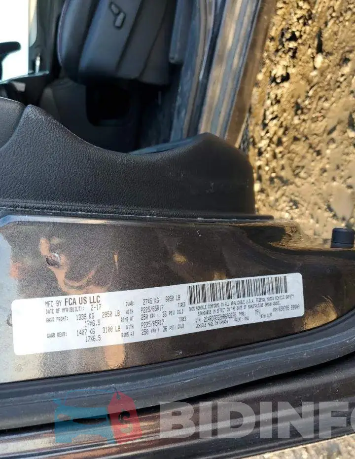 2C4RDGEG2HR693276 Photo# 10