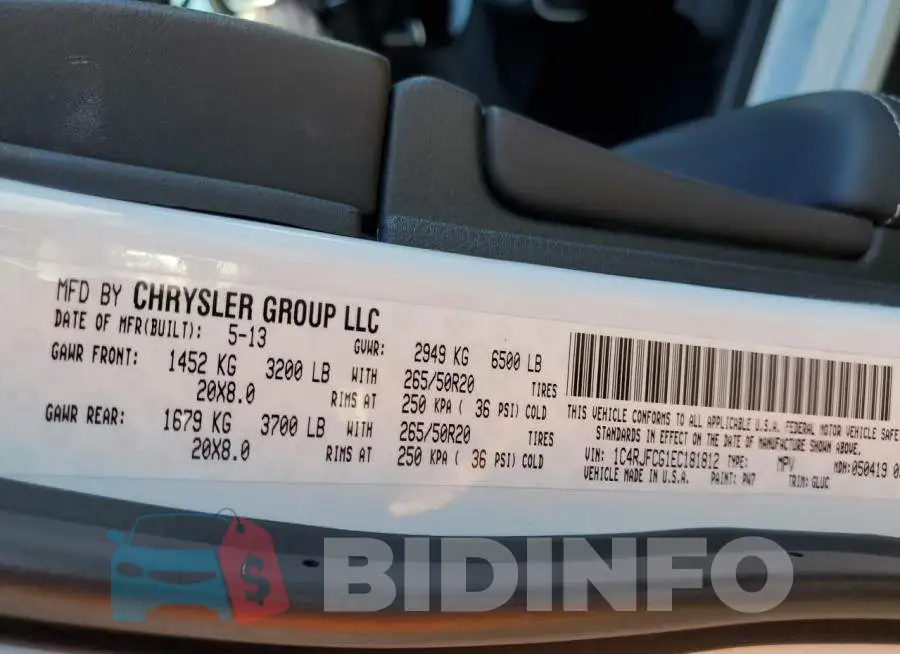 1C4RJFCG1EC181812 Photo# 10