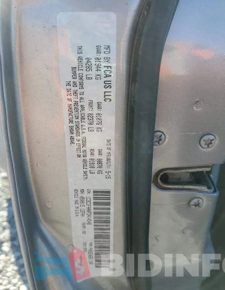 1C3CDFAAXFD414548 Photo# 12