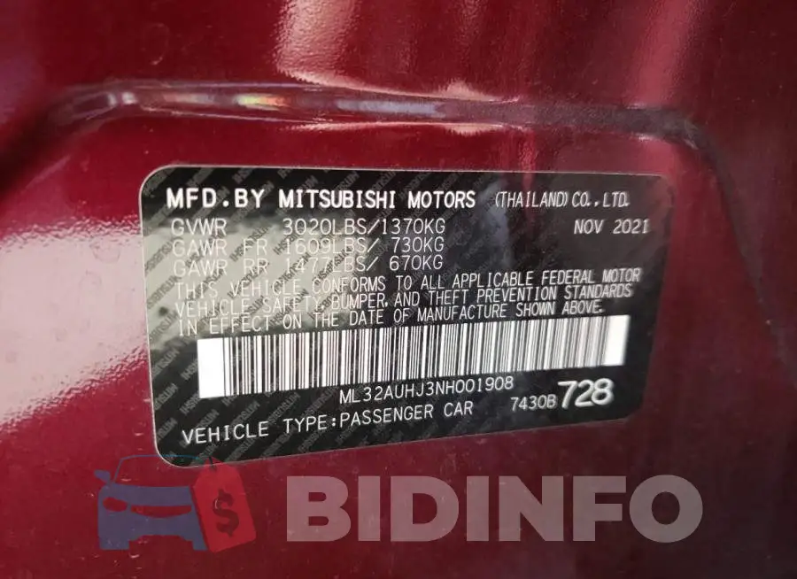 ML32AUHJ3NH001908 Photo# 10