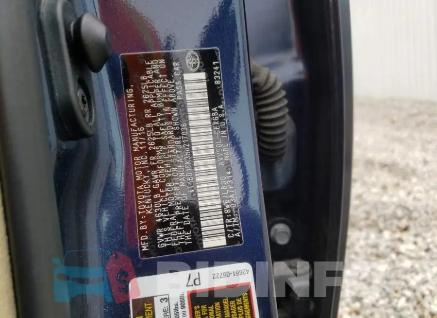 4T1BD1FK3HU217036 Photo# 10